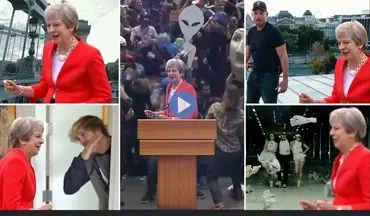رقص نخست وزیر انگلیس مورد تمسخر کاربران قرار گرفت! +فیلم 