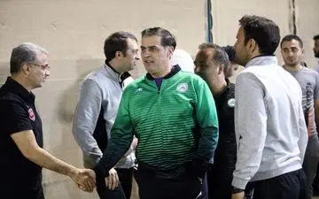 دیدار برانکو با سرمربی ذوب آهن