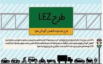  ملاحظات پلیس راهنمایی و رانندگی نسبت به طرح LEZ