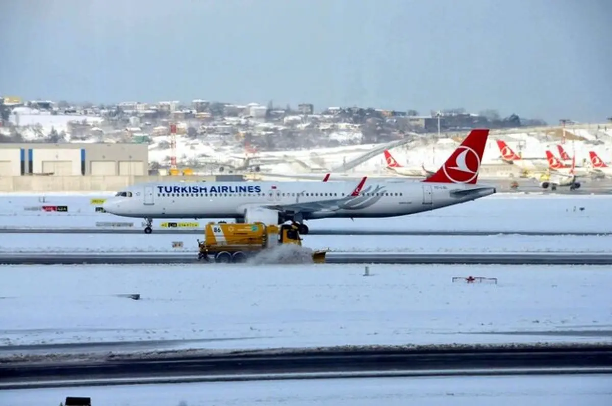 لغو پروازهای ترکیش ایرلاین به مقصد ترکیه