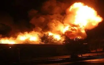 ۲ هکتار از مزارع گل نرگس کشاورز آبدانانی در آتش سوخت 