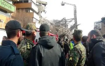  خانواده های مفقودین حادثه پلاسکوبه پلیس آگاهی مراجعه کنند