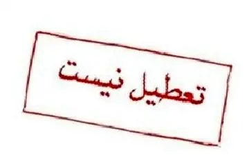 شنبه 14 دی ماه مدارس کرمان باز است