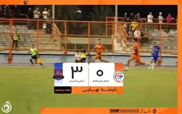 پیروزی پرگل نساجی مازندران برابر شناورسازی قشم؛ اقتدار قائمشهری‌ها در صدر جدول