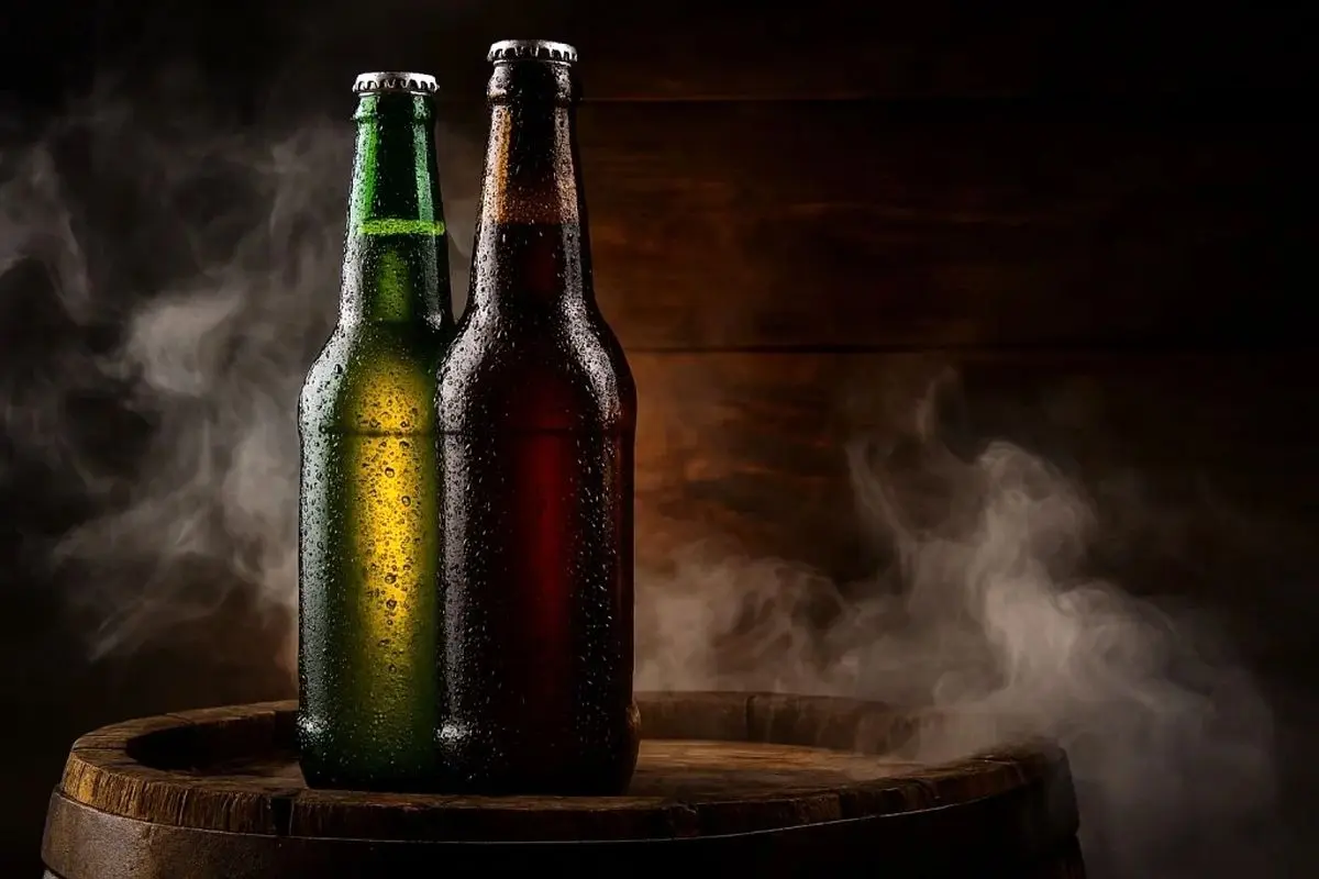 راز بطری‌های رنگی: چرا ماءالشعیر همیشه در شیشه‌های سبز یا قهوه‌ای بسته‌بندی می‌شود؟