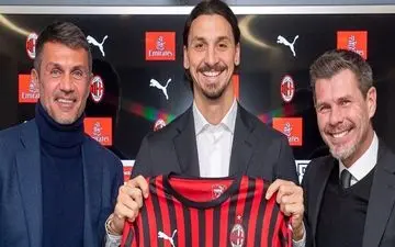 اقدام جالب کونته؛ سرمربی اینترمیلان به زلاتان خوش آمد گفت