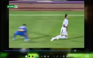 کارشناس داوری بازی استقلال-پیکان توسط مرادی 