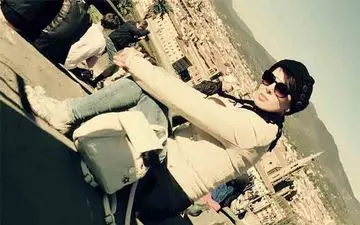 خوشگذرانی لیلا بلوکات در ایتالیا