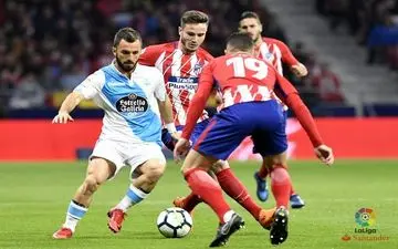 بیستمین برد فصل اتلتیکو برابر لاکرونیا رقم خورد