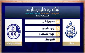 کارشناسی داوری بازی ملوان - استقلال خوزستان + ویدئو