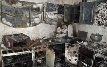  نشت گاز یک مجتمع مسکونی را در اهواز تخریب کرد