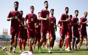 تمرین قرمزها در حضور سرمربی جدید