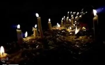 آئین شام غریبان حسینی در سمنان برگزار شد