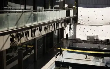 شهرداری کارگاه پلاسکو را پلمب کرد