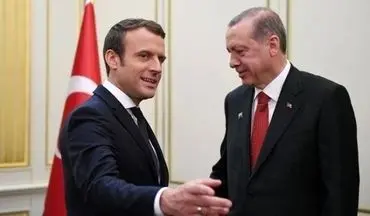 گفتگوی تلفنی اردوغان و ماکرون درباره سوریه و عراق