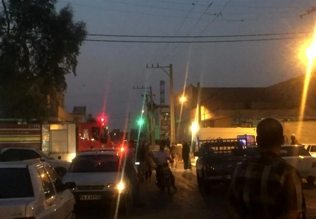 مصدوم شدن ۴ نفر در پی انفجار یک منزل مسکونی در اهواز