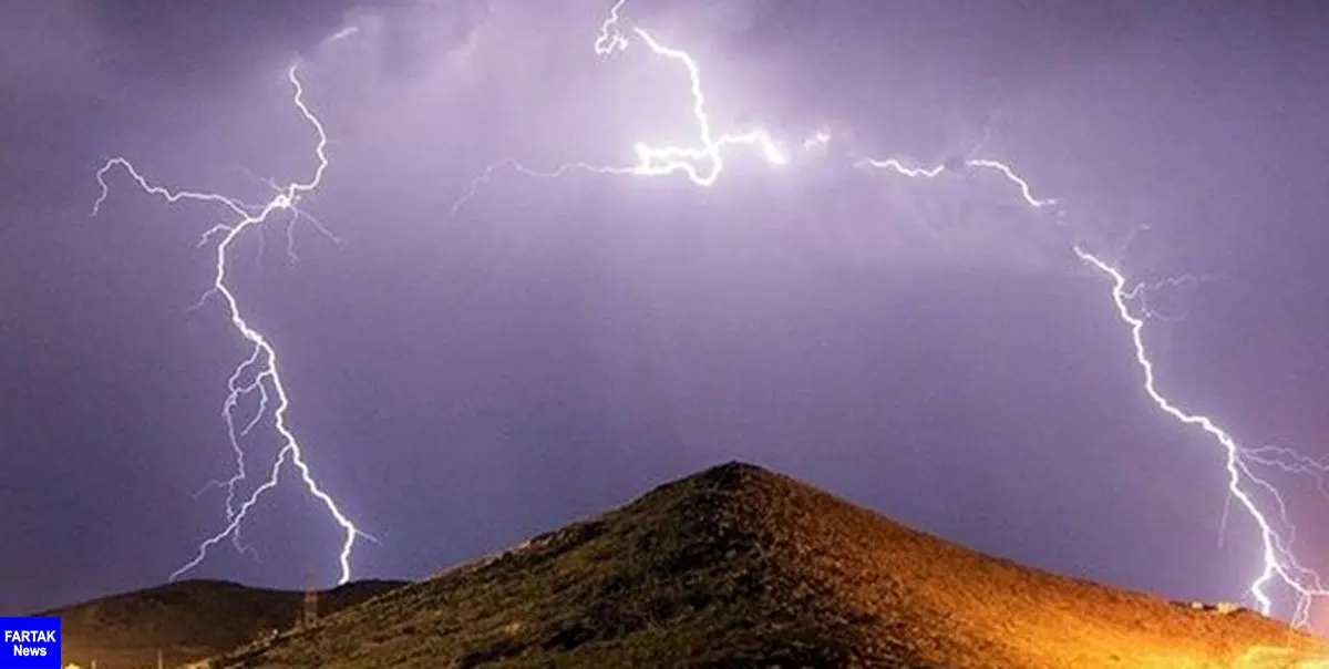 رعد و برق در دلگان یک کشته برجای گذاشت