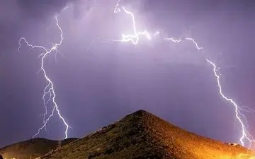 رعد و برق در دلگان یک کشته برجای گذاشت