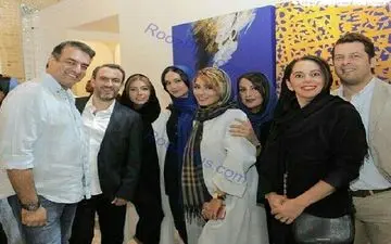 زنان و مردان بازیگر در رستوران خانم هنرپیشه+ عکس