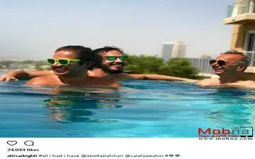 تفریحات لاکچری علی صادقی (عکس)