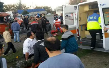 آخرین اخبار از تصادف اردوی دانش آموزی در سوسنگرد + فیلم