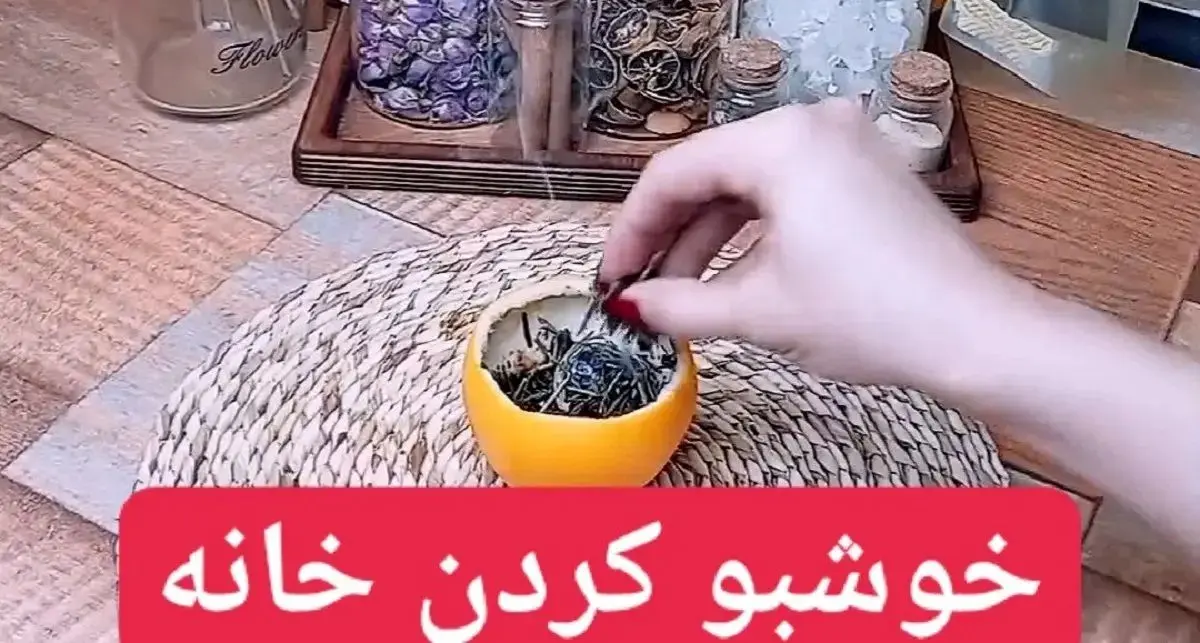 میخوای خانه‌ات همیشه خوشبو باشه؟ بیا تا یک ترفند ساده نشونت بدم+ویدئو