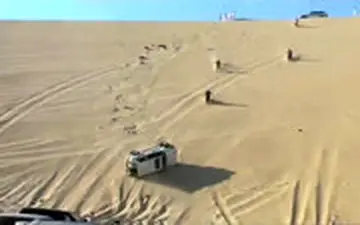  عاقبت تلخ جوگیر شدن راننده آفرود در امارات