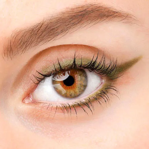 خط چشم رنگ سبز