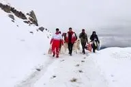 امدادرسانی هلال احمر اردبیل به ۵۶۶ نفر از عشایر گرفتار در برف و کولاک