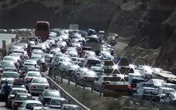 محور کرج به چالوس یک طرفه شد