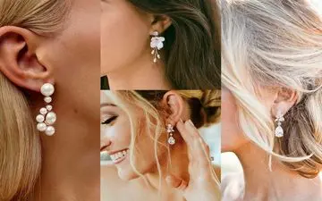 گوشواره عروس:چه مدلی برای شما مناسب است؟| ۳۵ نمونه جدید و خاص برای عروس‌های خوش استایل
