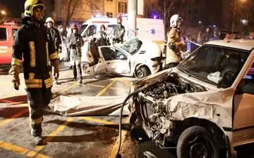 تصادف پژو و سمند در «دیر» یک کشته و 8 مصدوم برجای گذاشت