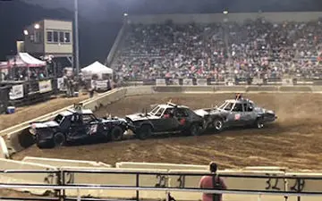 حادثه‌ای دردناک در مسابقه‌ای عجیب + فیلم 