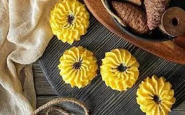 طرز تهیه  کوکی زعفرانی| اینجوری درستش کنی عالی میشه!