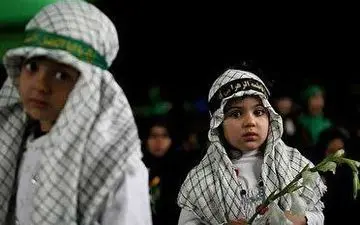 اجتماع بزرگ کودکان عاشورایی در کرمانشاه     