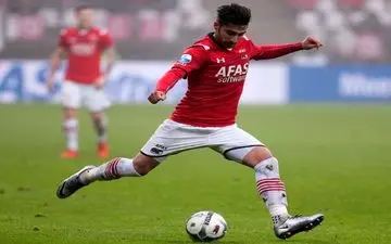 آلکمار و هیرنفین در حضور بازیکنان ایرانی متوقف شدند