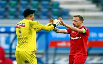 سرمربی آنتورپ از رقیب بیرانوند حمایت کرد