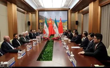 مذاکرات ایران و چین درحاشیه اجلاس شانگهای+فیلم