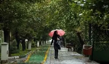رگبار باران و وزش باد در برخی نقاط کشور
