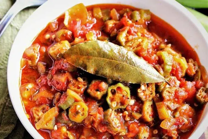 طرز تهیه خوراک بامیه