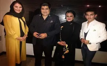 تیپ متفاوت و فاخر سالار عقیلی به همراه همسرش + عکس