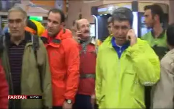 اعزام ۴۰ کوهنورد حرفه ای به محل سقوط هواپیما-یاسوج + فیلم