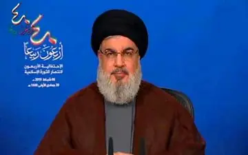  سید حسن نصرالله : ایران قدرتی بسیار تاثیرگذار در منطقه است