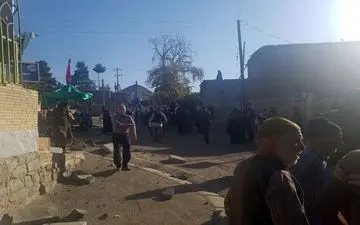 برخورد کامیون با عزاداران حسینی 