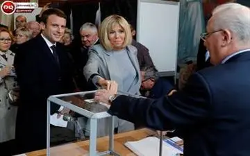  عکس/ همسر جوان ترین نامزد ریاست جمهوری