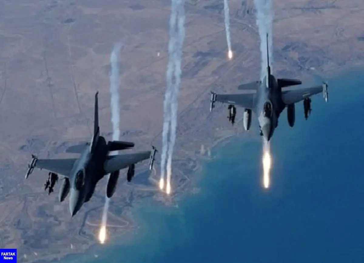 حمله جنگنده‌های عراقی به مواضع داعش در ارتفاعات حمرین
