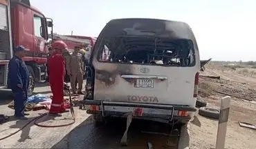 مرگ ۱۶ زائر ایرانی و افغانی بر اثر تصادف در عراق
