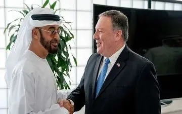 گفتگوی تلفنی ولیعهد ابوظبی و وزیر خارجه آمریکا