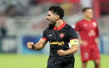 عالیشاه بهترین بازیکن دیدار الدحیل - پرسپولیس شد
