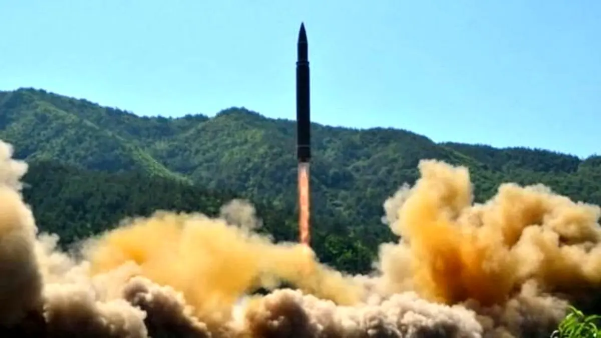کره‌شمالی یک موشک بالستیک دیگر آزمایش کرد